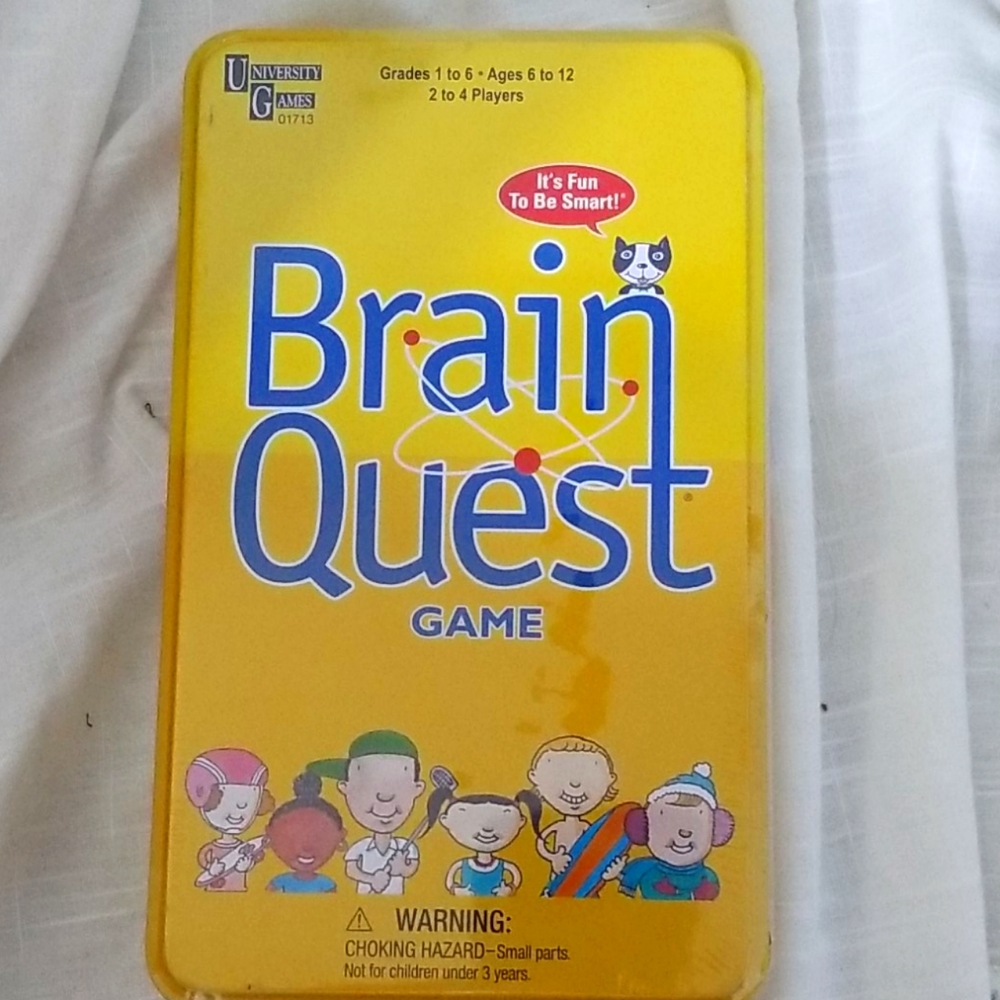 New sealed Brain Quest game for 6-13 years old